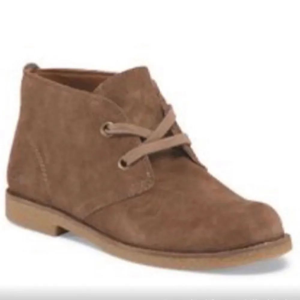 Lucky Brand Leather Emillia Chukka Boots